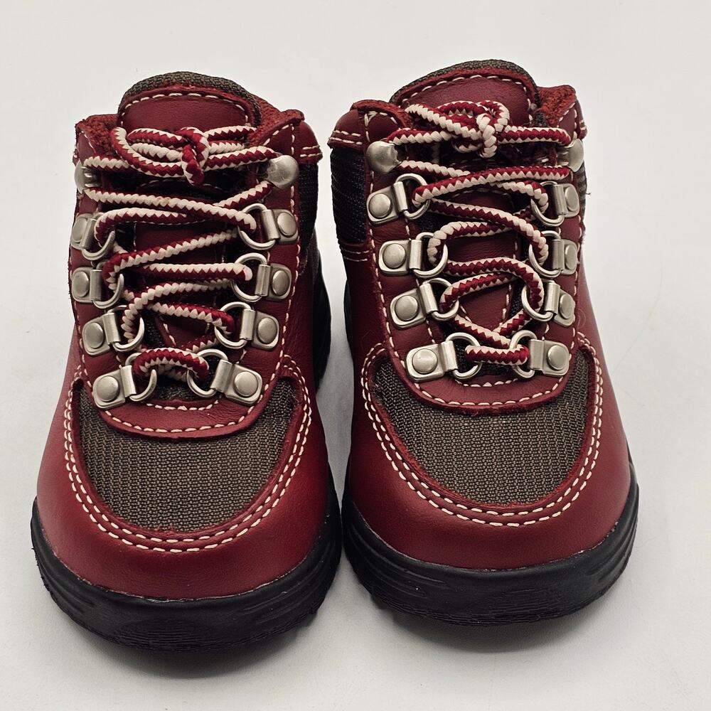 Colorado Baby Hiking Boots | Lace-Up | Brick Red New | Durable Outdoor Footwear